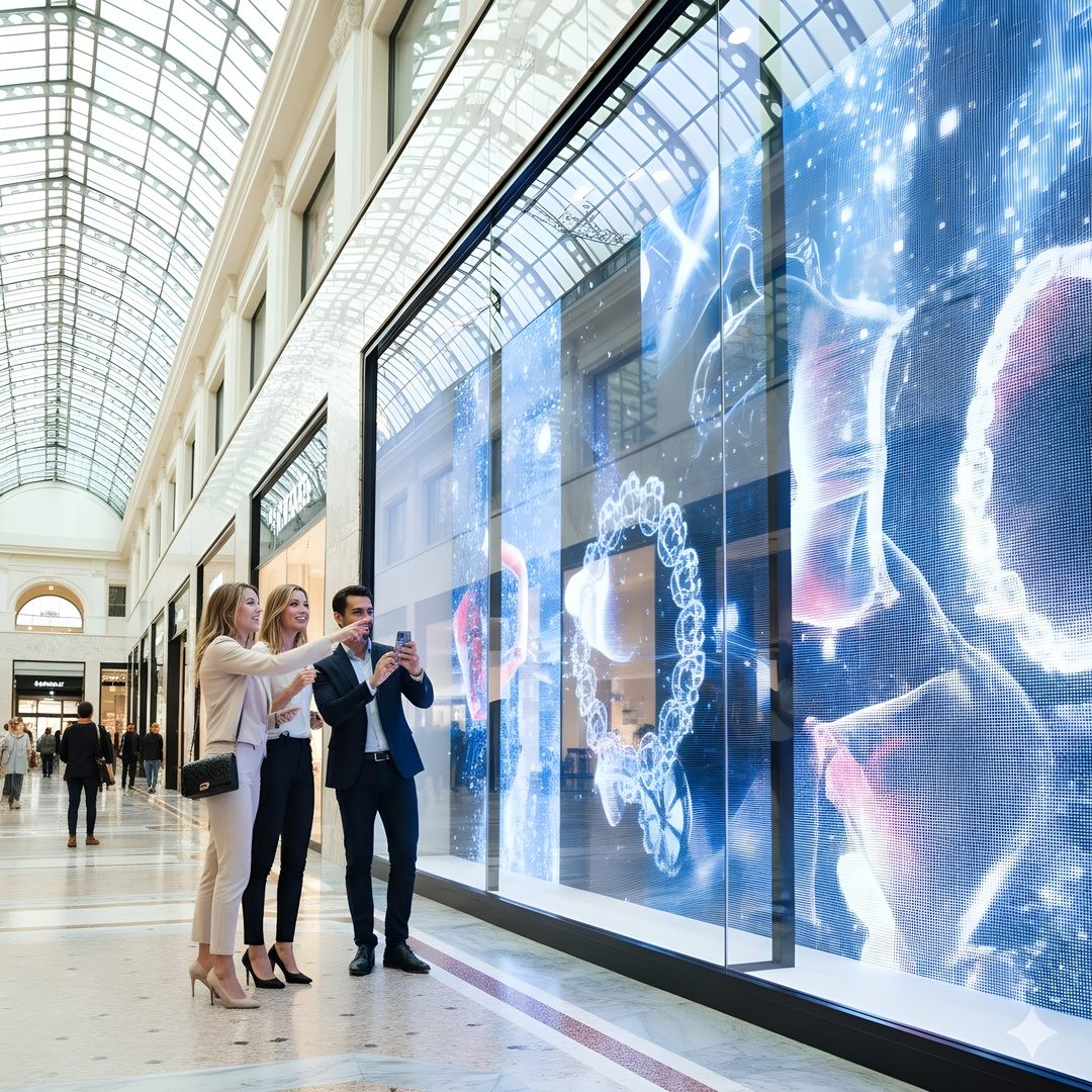 LED digital signage instalace v různých segmentech